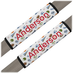 Sports Seat Belt Covers (Set of 2) (Personalized)