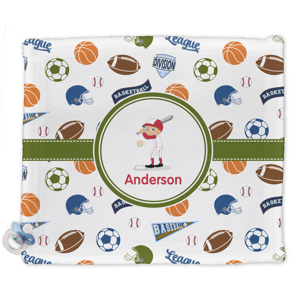 Custom Sports Security Blankets - Double Sided (Personalized)