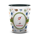 Sports Ceramic Shot Glass - 1.5 oz - Two Tone - Set of 4 (Personalized)