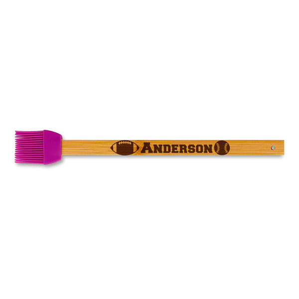 Custom Sports Silicone Brush - Purple (Personalized)