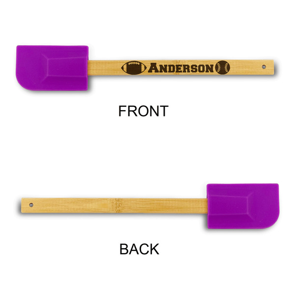 Sports Silicone Spatula - Purple - APPROVAL