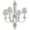 Sports Small Chandelier Shade - LIFESTYLE (on chandelier)