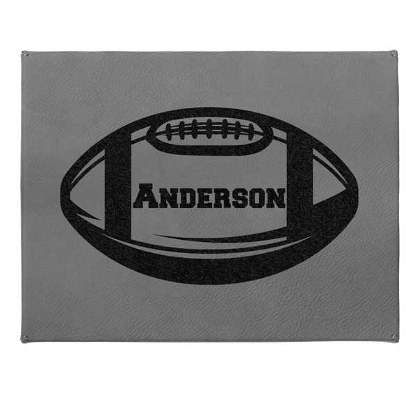 Sports Small Engraved Gift Box with Leather Lid - Approval