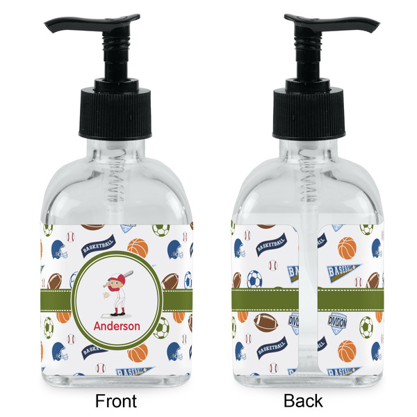 Sports Glass Soap/Lotion Dispenser - Approval