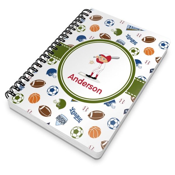 Sports Spiral Journal 7 x 10 - Main