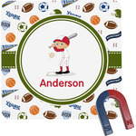 Sports Square Fridge Magnet (Personalized)