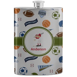 Sports Stainless Steel Flask (Personalized)