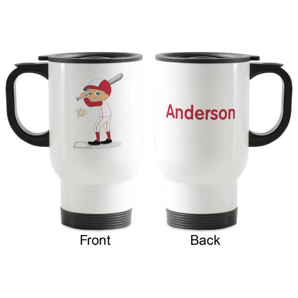 Sports Stainless Steel Travel Mug with Handle - Apvl