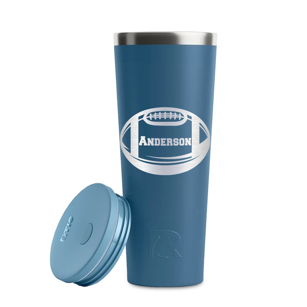 Sports Steel Blue RTIC Everyday Tumbler - 28 oz. - Lid Off