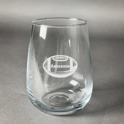 Sports Stemless Wine Glass - Engraved (Personalized)