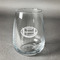 Sports Stemless Wine Glass - Engraved (Personalized)