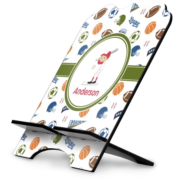 Custom Sports Stylized Tablet Stand (Personalized)
