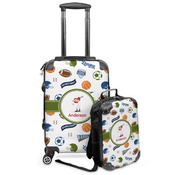 Sports Kids 2-Piece Luggage Set - Suitcase & Backpack (Personalized)