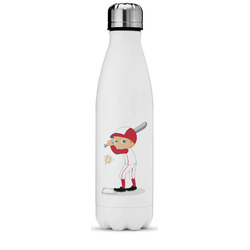 Sports Water Bottle - 17 oz. - Stainless Steel - Full Color Printing (Personalized)