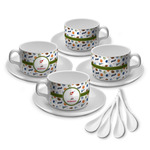 Sports Tea Cup - Set of 4 (Personalized)