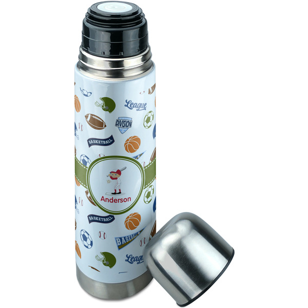 Sports Thermos - Lid Off