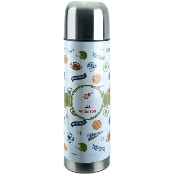 Custom Sports Stainless Steel Thermos (Personalized)