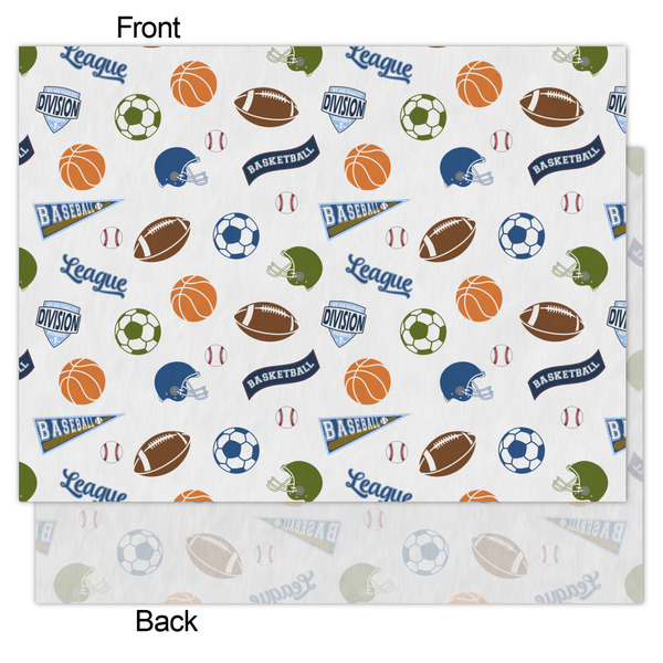 Sports Tissue Paper - Lightweight - Medium - Front & Back