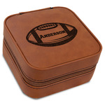 Sports Travel Jewelry Box - Rawhide Leather (Personalized)