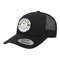 Sports Trucker Hat - Black (Personalized)