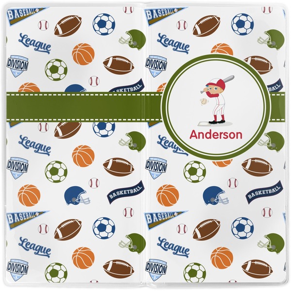 Sports Vinyl Document Wallet - Apvl