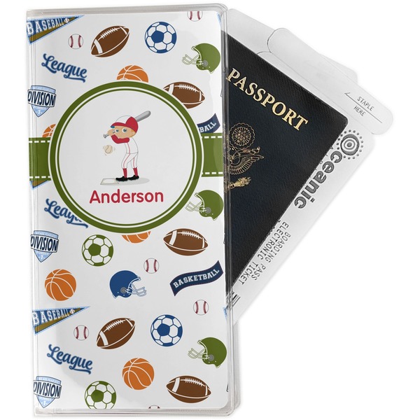 Custom Sports Travel Document Holder