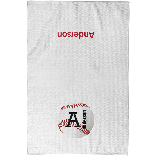 Sports Waffle Towel - Partial Print - Approval Image