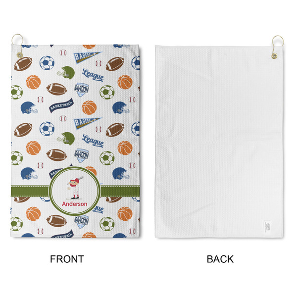 Sports Waffle Weave Golf Towel - Approval