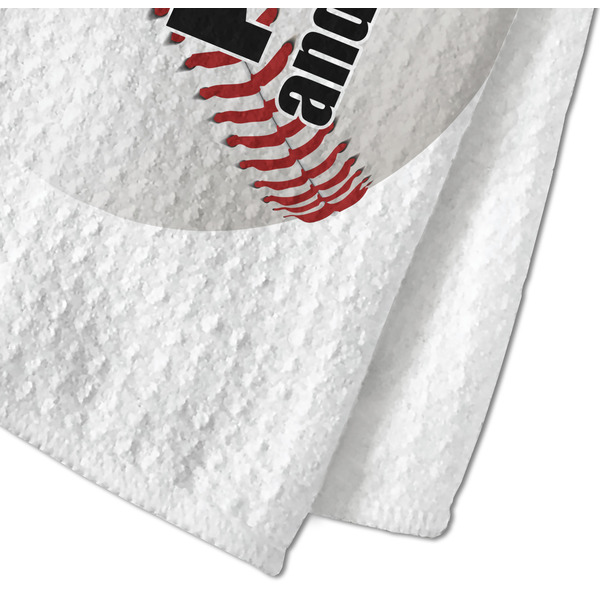 Sports Waffle Weave Towel - Closeup of Material Image