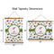 Sports Wall Hanging Tapestries - Parent/Sizing