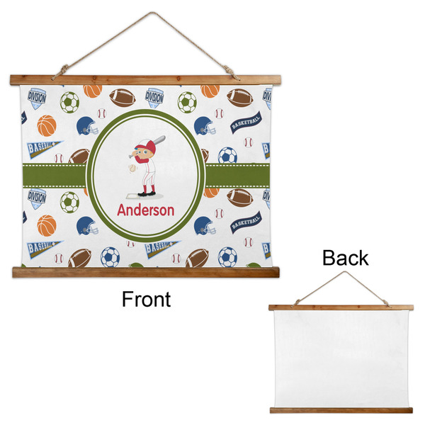 Sports Wall Hanging Tapestry - Landscape - APPROVAL