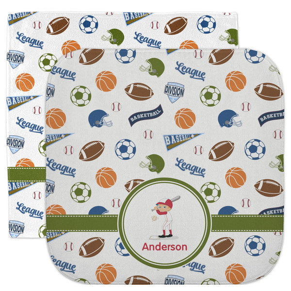 Custom Sports Facecloth / Wash Cloth (Personalized)