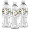 Sports Water Bottle Labels - Front View