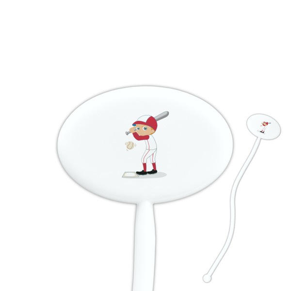 Custom Sports Oval Plastic Stir Sticks