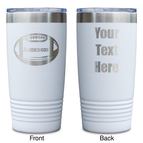 Sports White Polar Camel Tumbler - 20oz - Double Sided - Approval