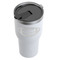 Sports White RTIC Tumbler - (Above Angle View)
