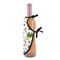 Sports Wine Bottle Apron - DETAIL WITH CLIP ON NECK