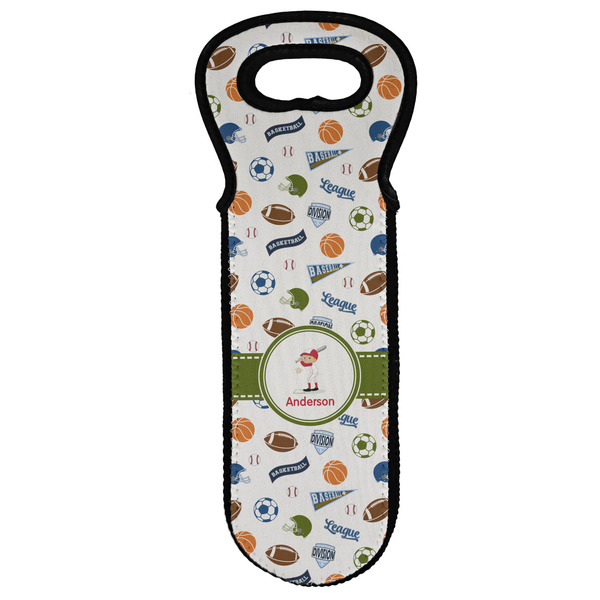 Custom Sports Wine Tote Bag (Personalized)