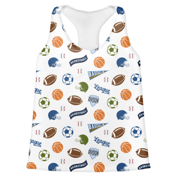 Custom Sports Womens Racerback Tank Top - X Large