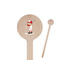 Sports Wooden 7.5" Stir Stick - Round - Closeup