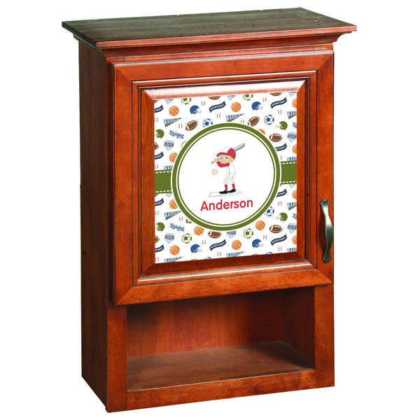 Sports Wooden Cabinet Decal (Medium)