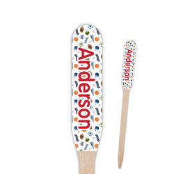 Sports Paddle Wooden Food Picks (Personalized)