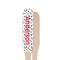 Sports Wooden Food Pick - Paddle - Single Sided - Front & Back