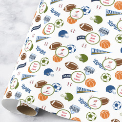 Sports Wrapping Paper Roll - Large (Personalized)