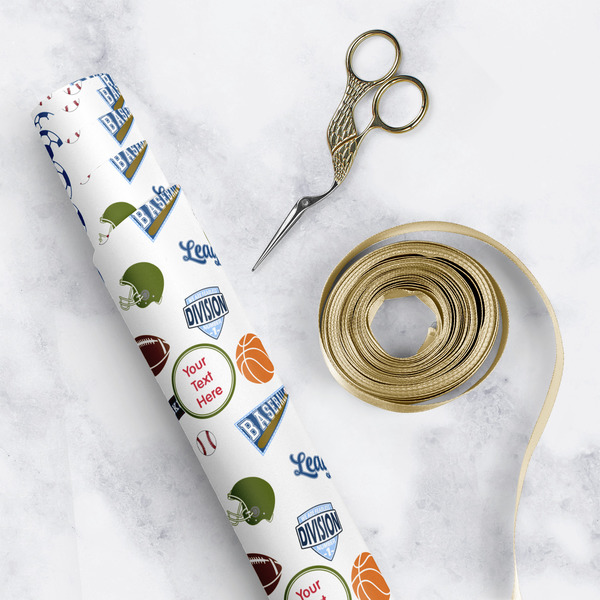 Sports Wrapping Paper Rolls - Lifestyle 1