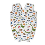 Sports Zipper Bottle Cooler - Set of 4 (Personalized)