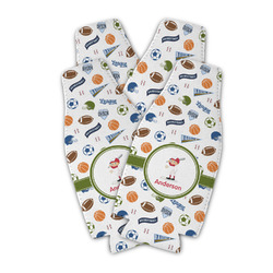 Sports Zipper Bottle Cooler - Set of 4 (Personalized)