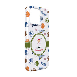 Sports iPhone Case - Plastic - iPhone 13 (Personalized)