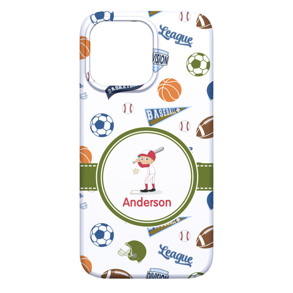 Sports iPhone 13 Pro Max Case - Back