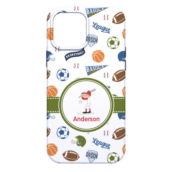 Sports iPhone 13 Pro Max Tough Case - Back